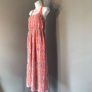 JAPNA Kids Orange Strappy Maxi Dress size 12 Kids